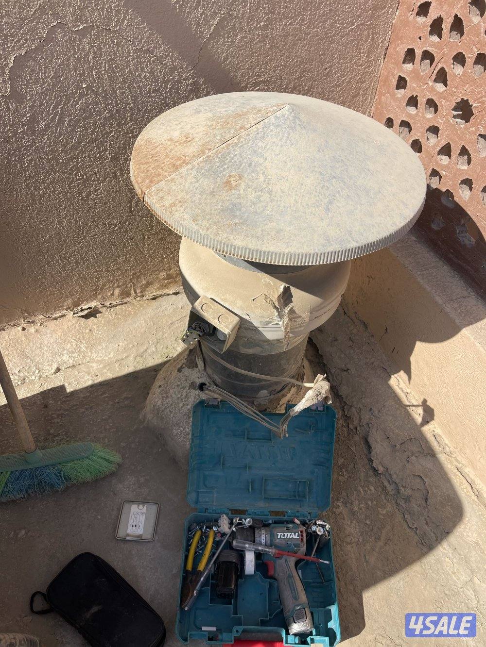 تصليح شفاط مركزي مطابخ وحمامات ومطاعم تصليح مدخنة مطبخ وتفصيل فلتر شري3