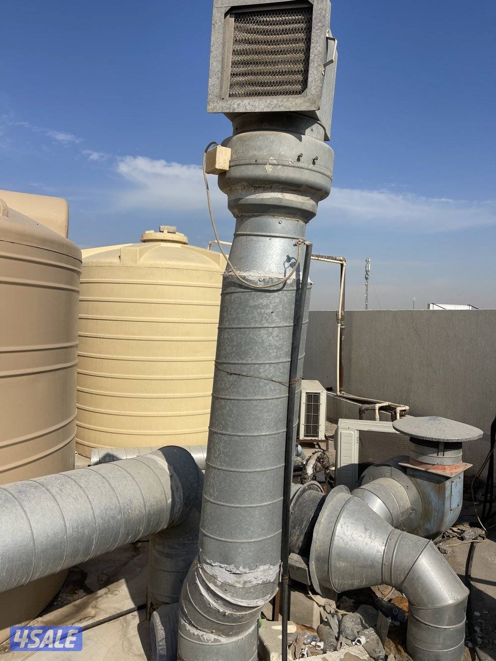 تصليح شفاط مركزي مطابخ وحمامات ومطاعم تصليح مدخنة مطبخ وتفصيل فلتر شري8