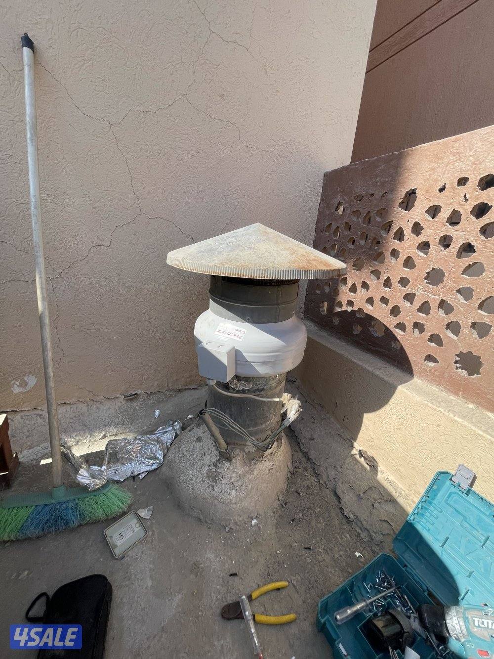 تصليح شفاط مركزي مطابخ وحمامات ومطاعم تصليح مدخنة مطبخ وتفصيل فلتر شري9