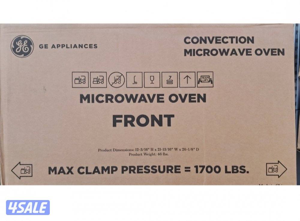 ميكروويف مع فرن و شواية General Electric سعة٤٢لتر جديد تماما بالكرتون1