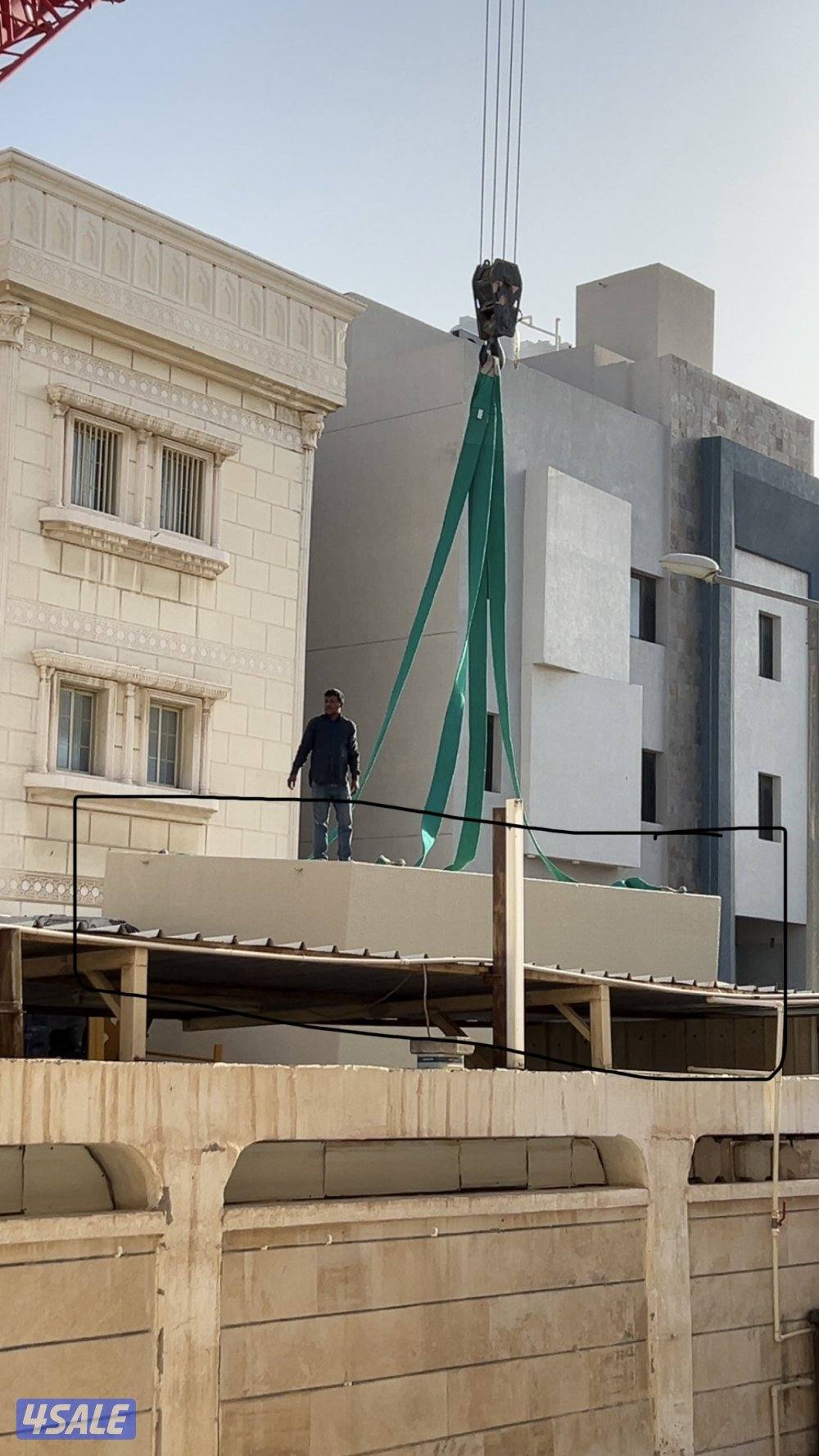 غرفه فيبرجلاس مع السيجما قياس 6x3.25 مع حمام داخلي مجهز بالكامل1