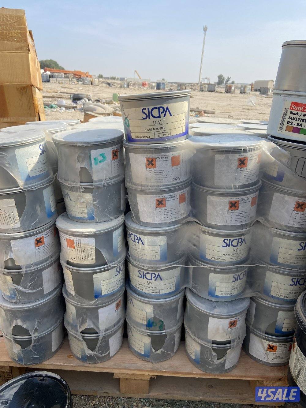 أصباغ مطابع بلاستك للبيع جمله البظاعه متنوعه5