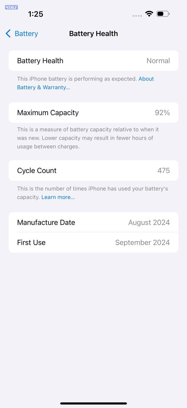 ايفون 16 برو ماكس – 1TB – ديزرت تيتانيوم iPhone 16 Pro Max 1TB Desert1
