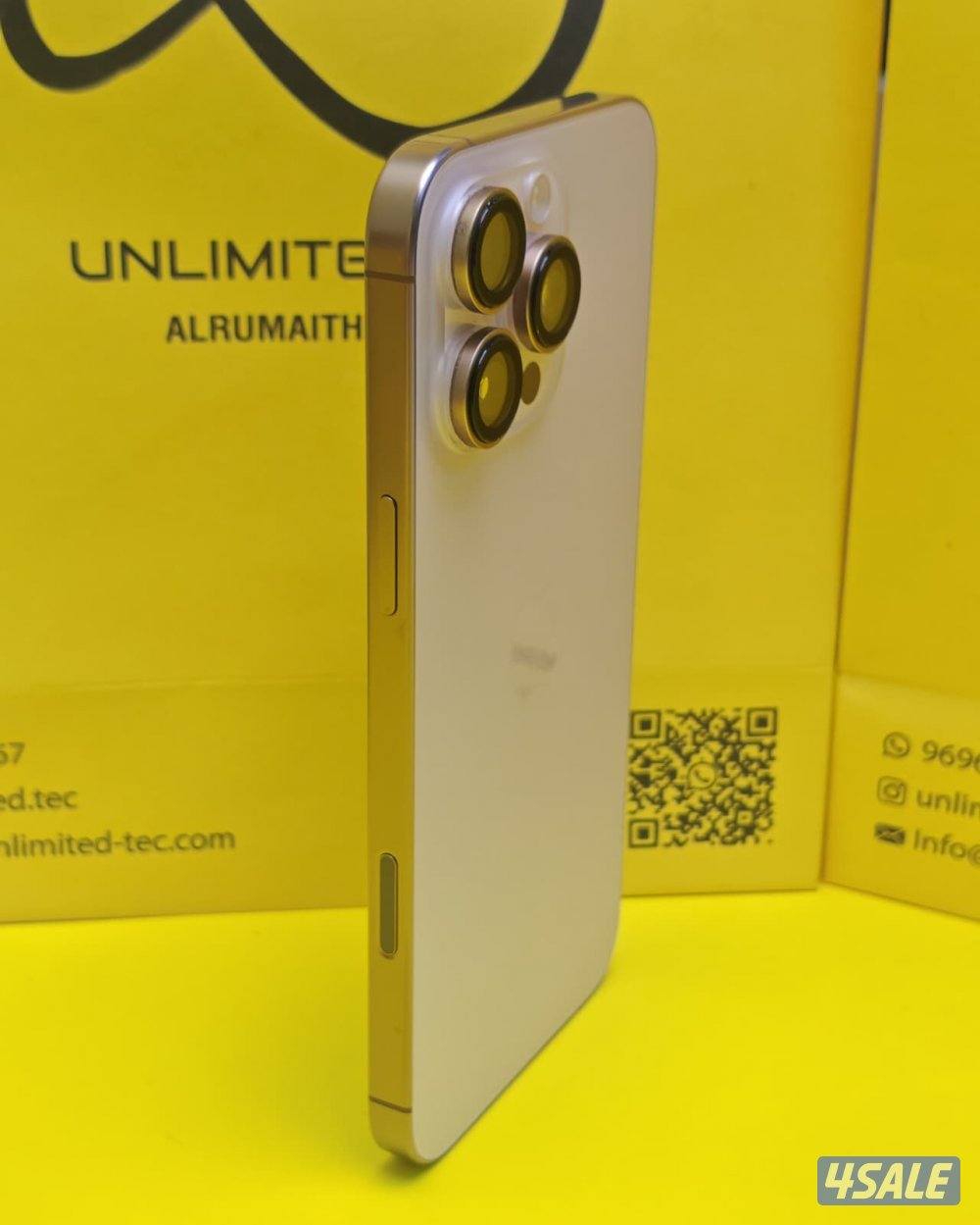 ايفون 16 برو ماكس – 1TB – ديزرت تيتانيوم iPhone 16 Pro Max 1TB Desert7