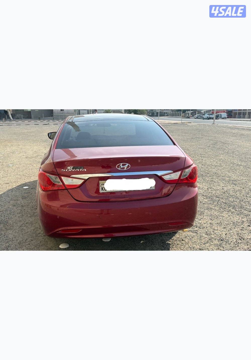 سوناتا بحالة الوكالة نظيفه جداً شرط الفحص قير ماكينه شاصي موديل ٢٠١٤2