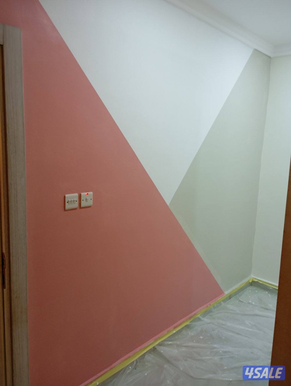 ابو فارس انسب الاسعار للاصباغ وتركيب ورق الجدران والجتروف4