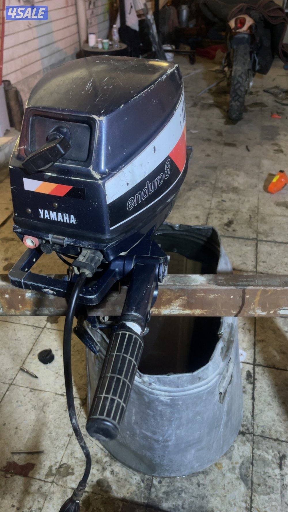 للبيع مكينه 8 حصان ياماها0