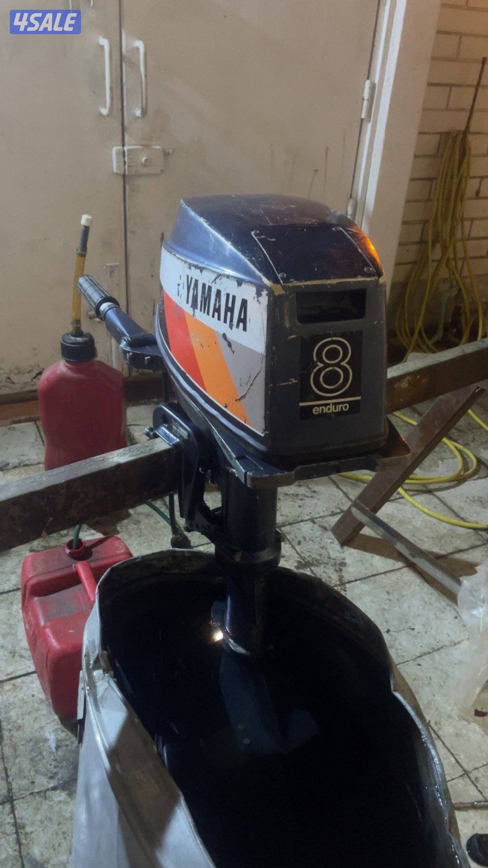 للبيع مكينه 8 حصان ياماها1