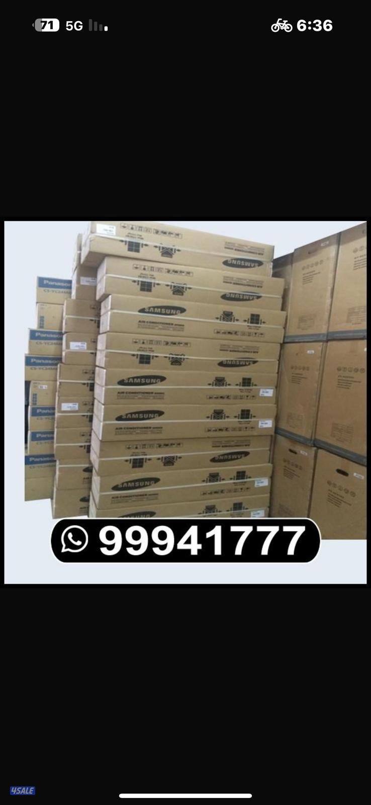 للبيع وحدات تكييف جديد في الكرتون2