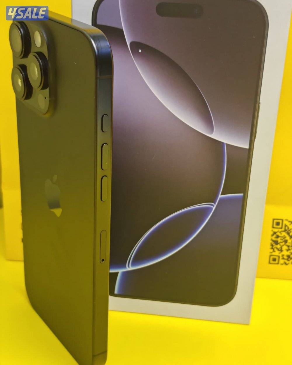 ايفون 16 برو ماكس – 512GB – بلاك تيتانيوم iPhone 16 Pro Max 512GB Blac4