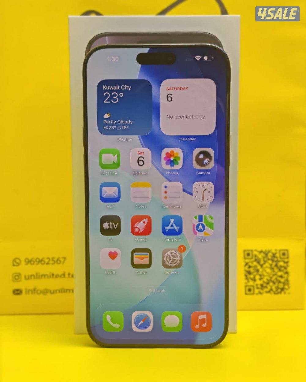 ايفون 16 برو ماكس – 512GB – بلاك تيتانيوم iPhone 16 Pro Max 512GB Blac7