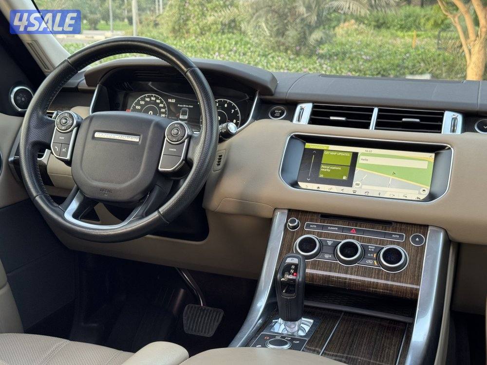 للبيع رنج روفر سبورت 2017 وارد الغانم - بحاله نظيفه ومرتبه12