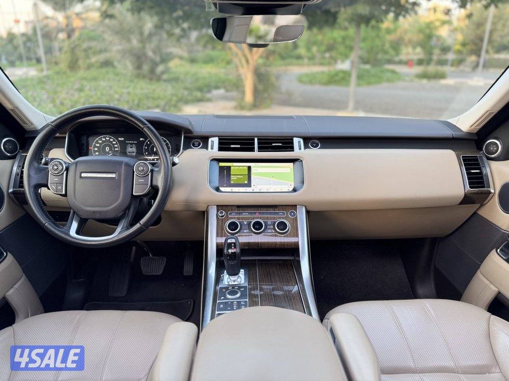 للبيع رنج روفر سبورت 2017 وارد الغانم - بحاله نظيفه ومرتبه11