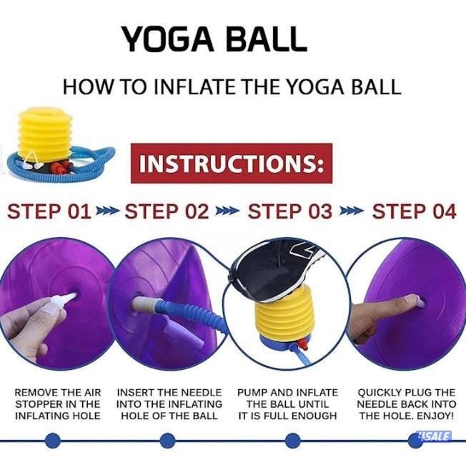 كرة اللياقة البدنية Fitness Ball4