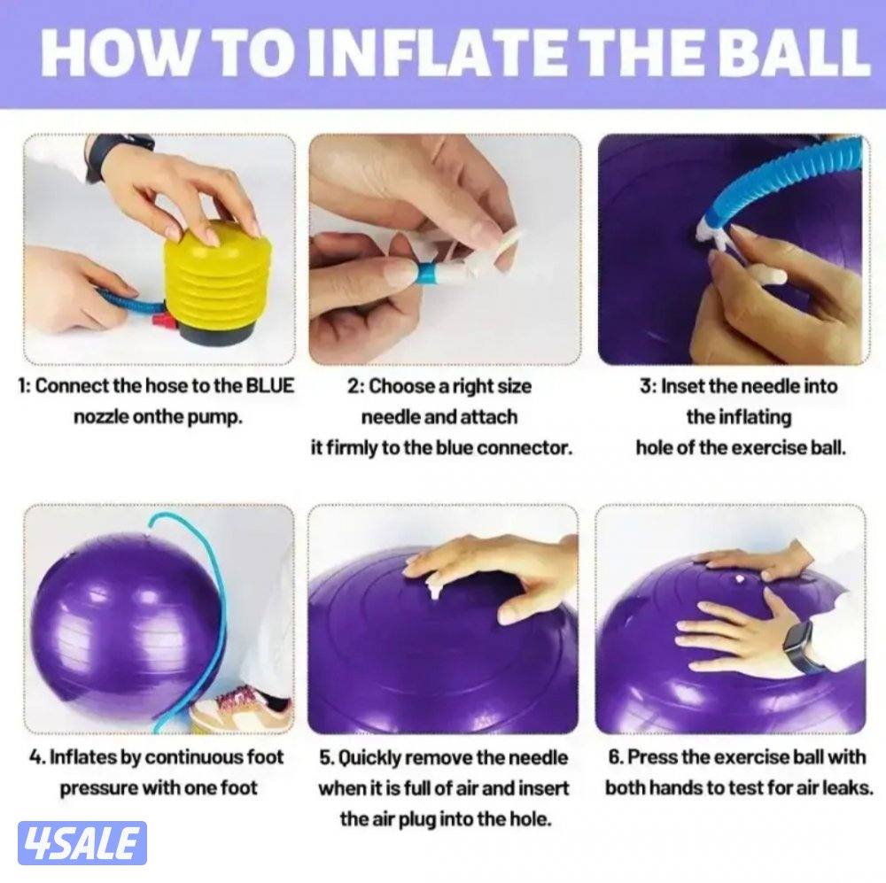 كرة اللياقة البدنية Fitness Ball3