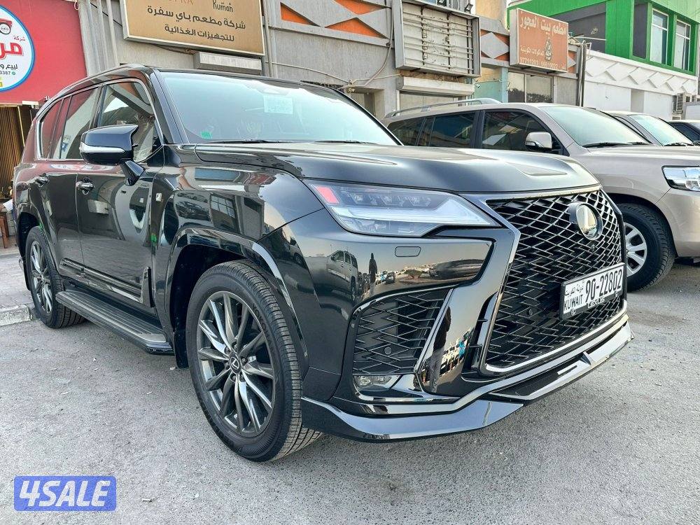 لكزس LX600 FS SPORT الساير موديل 2025 اصفار صبغ الوكالة2