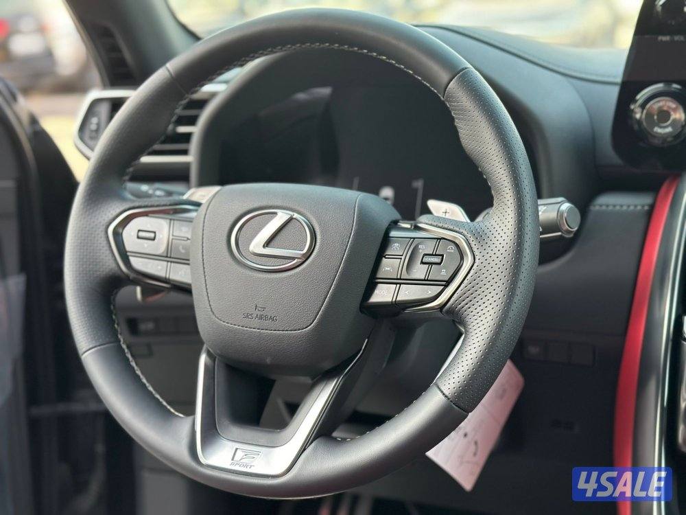 لكزس LX600 FS SPORT الساير موديل 2025 اصفار صبغ الوكالة6