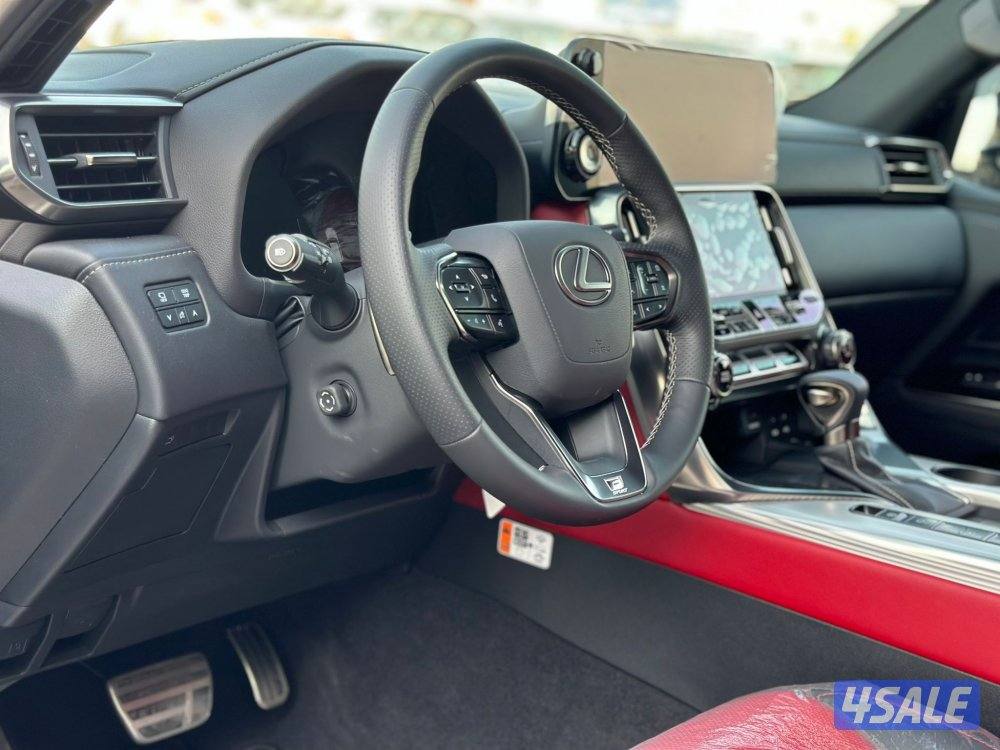 لكزس LX600 FS SPORT الساير موديل 2025 اصفار صبغ الوكالة9