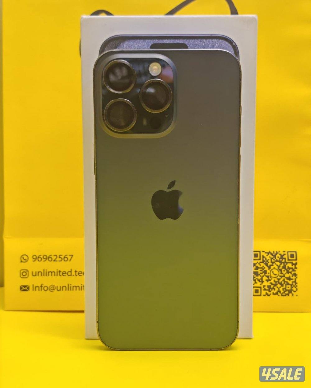 ايفون 15 برو ماكس – 256GB – بلاك تيتانيوم iPhone 15 Pro Max 256GB Blac8