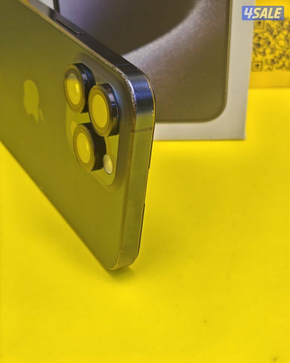 ايفون 15 برو ماكس – 256GB – بلاك تيتانيوم iPhone 15 Pro Max 256GB Blac7