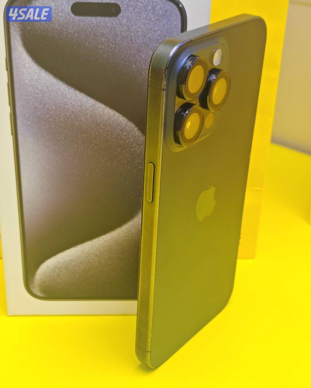 ايفون 15 برو ماكس – 256GB – بلاك تيتانيوم iPhone 15 Pro Max 256GB Blac10