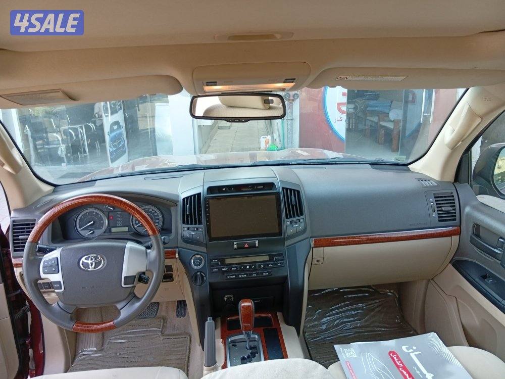 لاند كروزر GX.R V8  موديل 2013 وارد الساير ماشي 210 الف كم صبغ الوكالة2