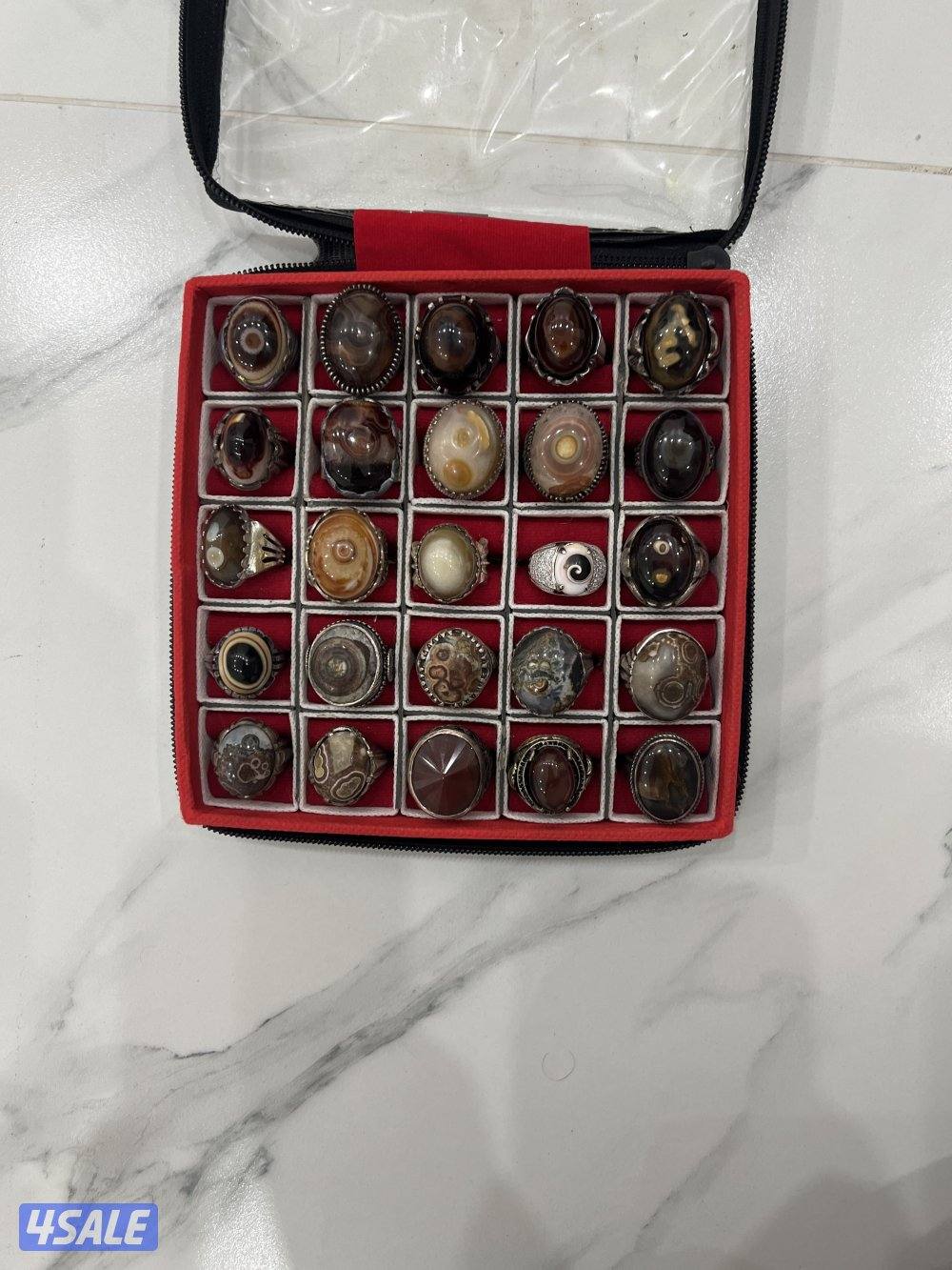 حجر كريم وقديم100وقلائد قديم 100 وحجرالملون 201