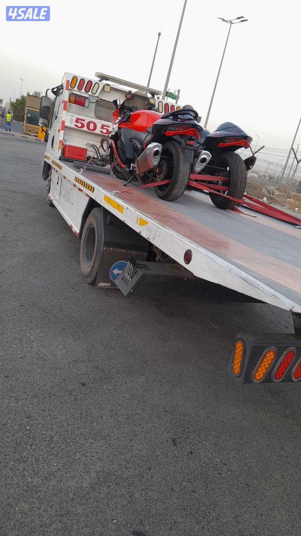 ونش سطحه لنقل الخارجي وشحن وتصدير السيارات الى جميع دول الخليج7