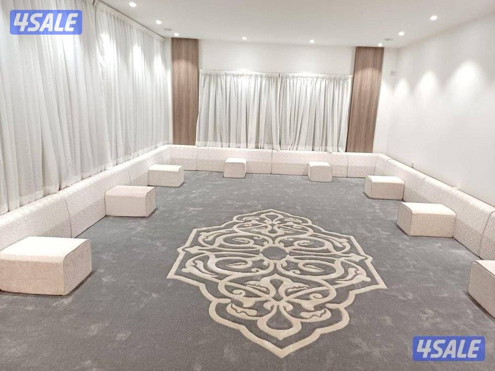 سجاد حفر يدوي مفروشات زل باركي مساند ضهر5