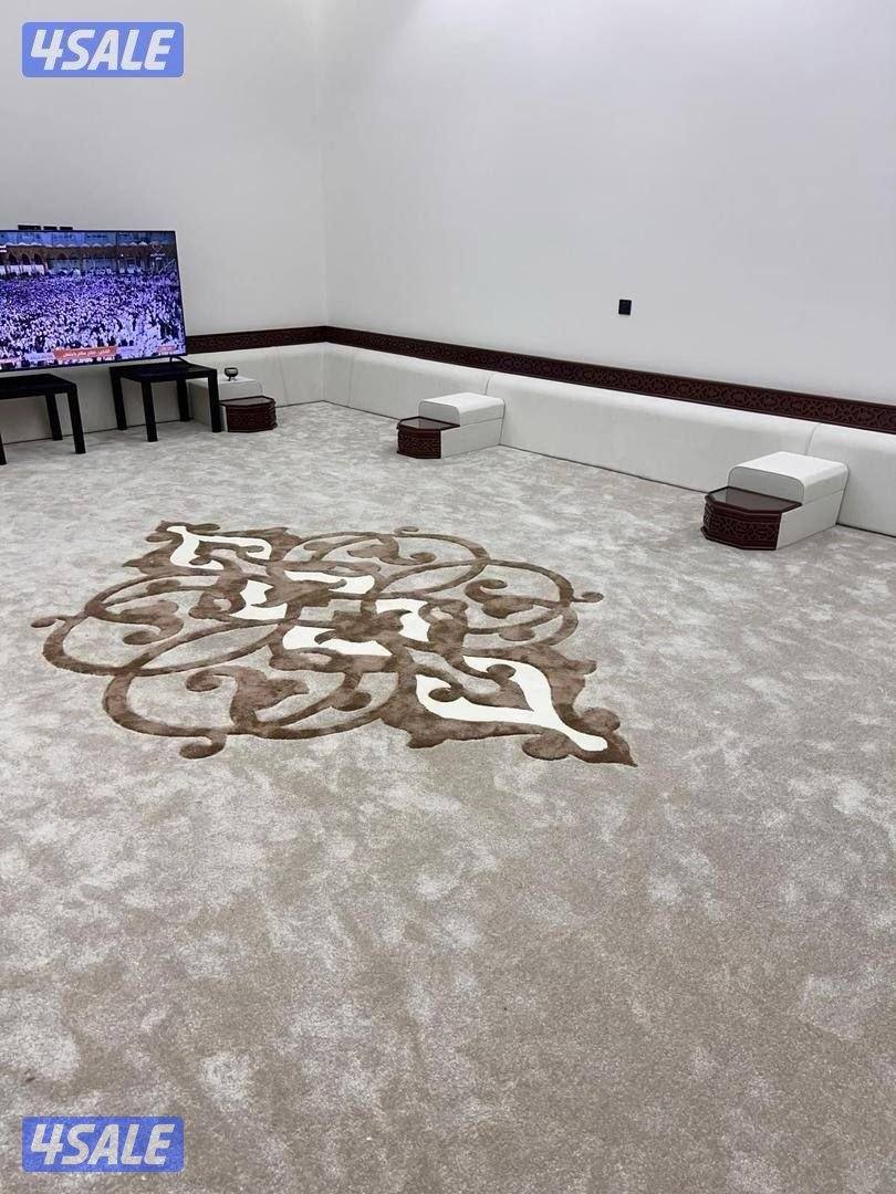 سجاد حفر يدوي مفروشات زل باركي مساند ضهر6