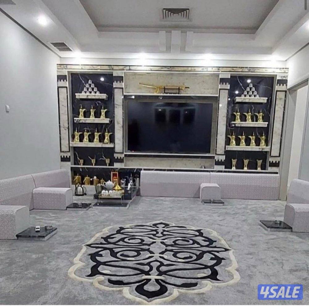 سجاد حفر يدوي مفروشات زل باركي مساند ضهر7