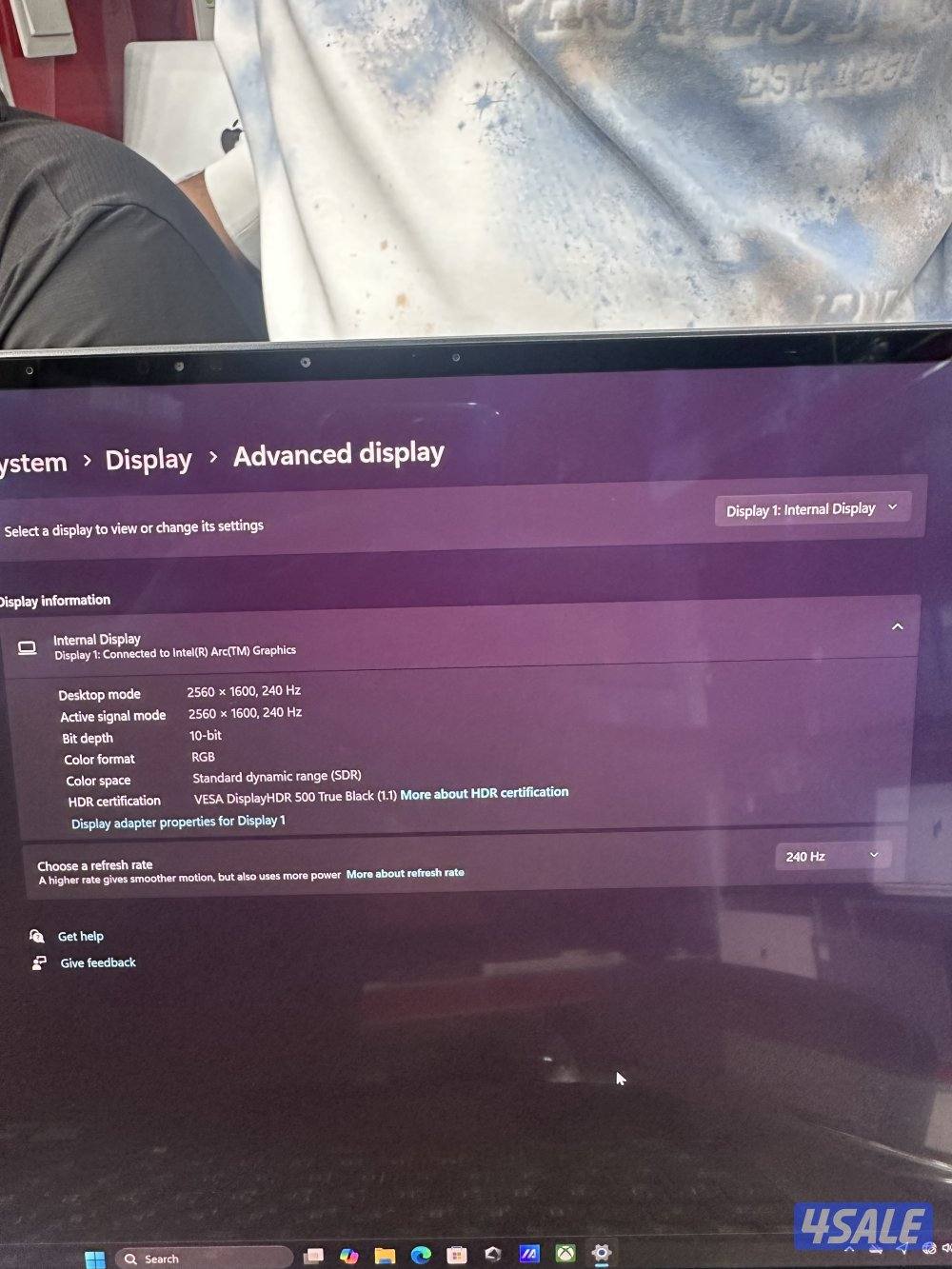 Asus ROG Zephyrus G16- Core Ultra 9 - 32GB RTX4090-16GB-2TB-2.5k OLED4