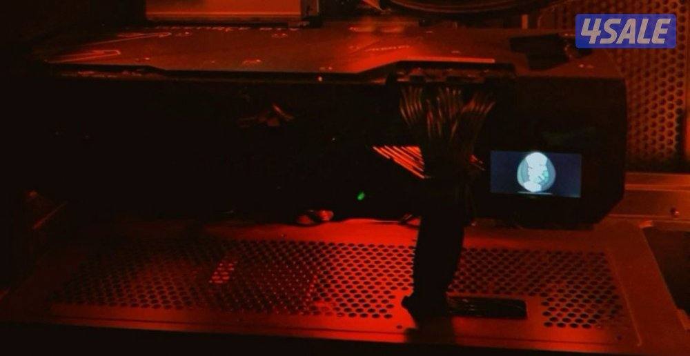 للبيع كرت 3080/12GB عليه كفاله لسنة الجايه  اعلى فئه4