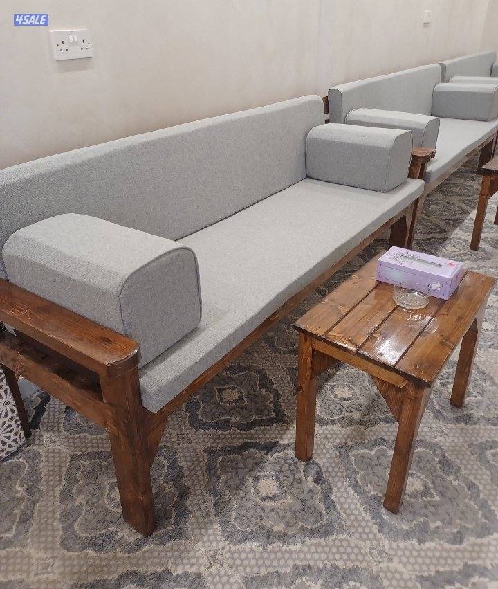 كراسي خشب  للحدائق والديوانيات8