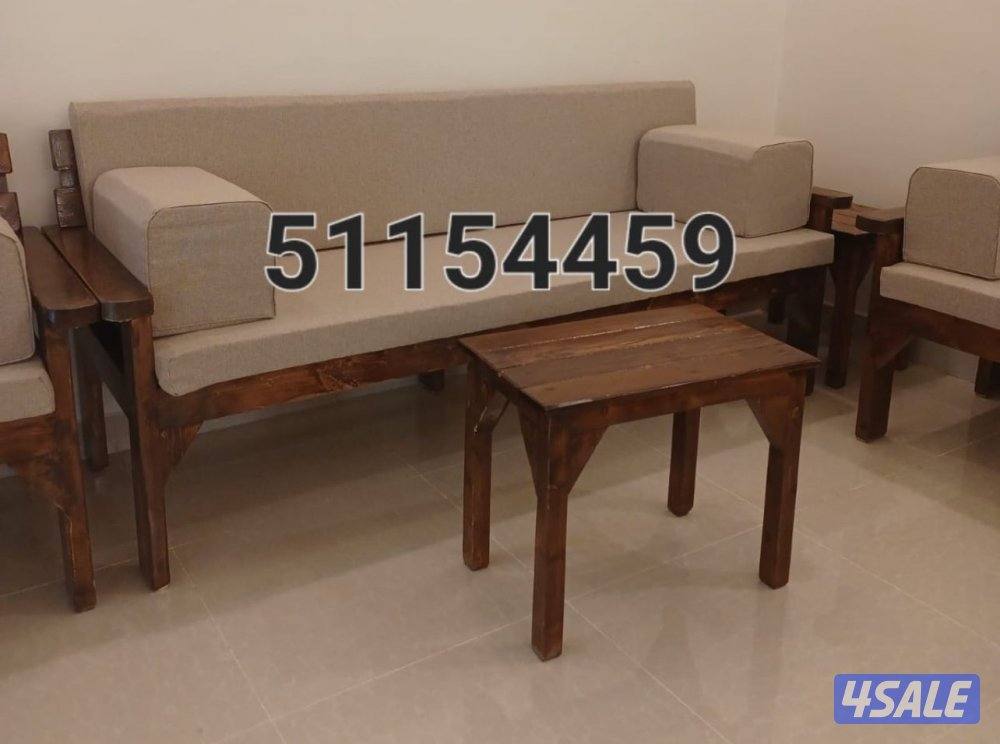 كراسي خشب  للحدائق والديوانيات10