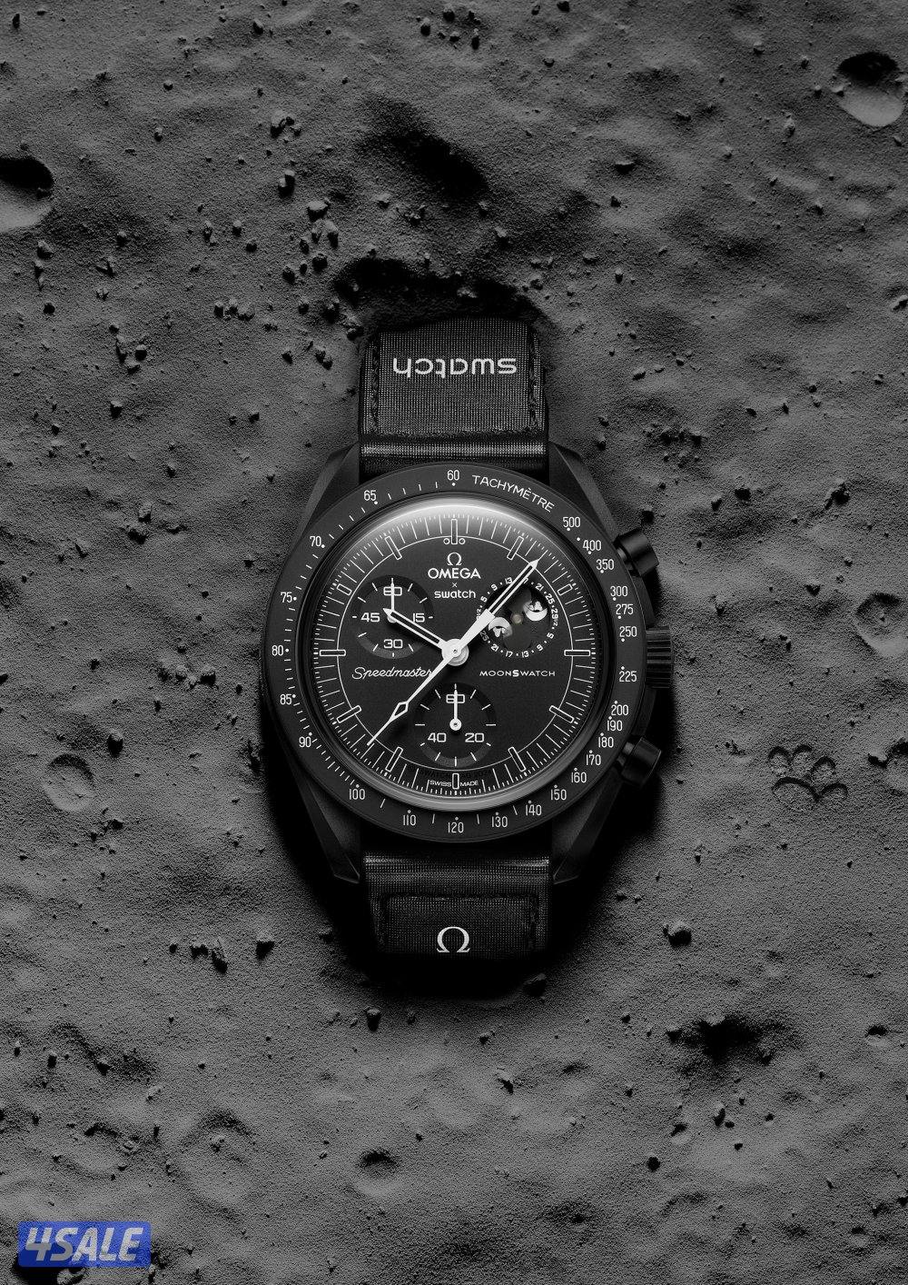 للبيع ساعة اوميجا سواتش MISSION TO THE MOONPHASE سنوبي0