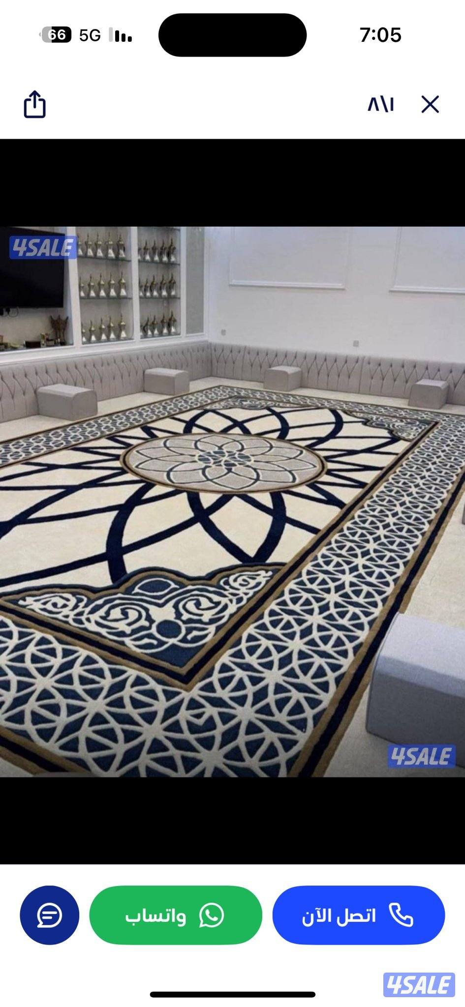 بيع وتركيب جميع انواع السجاد اثاث والمفروشات والمساند نقشات حفر يدوي6