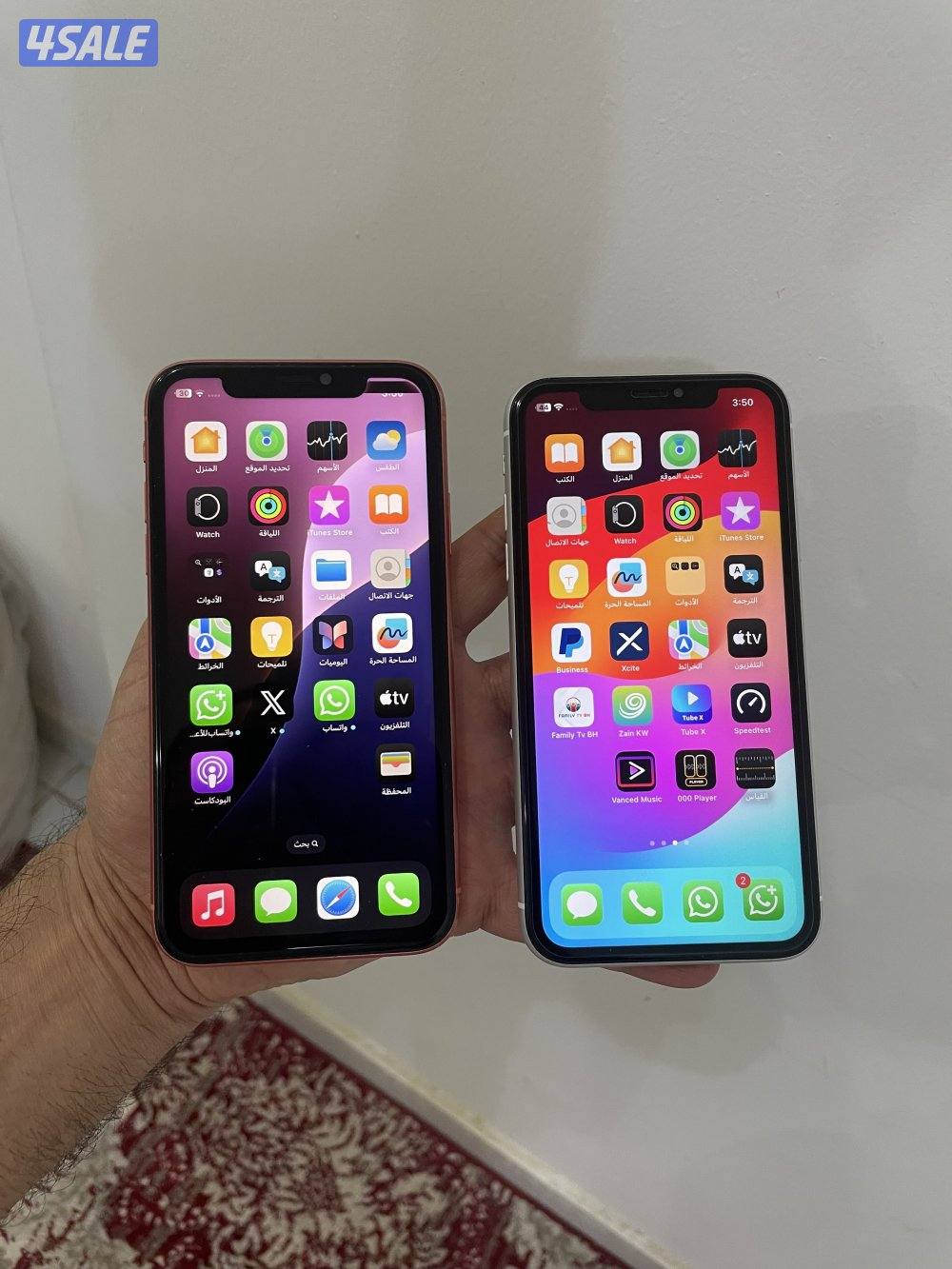 للبيع ايفون XR سعة 64 نظيف جدا بحالة الوكالة1