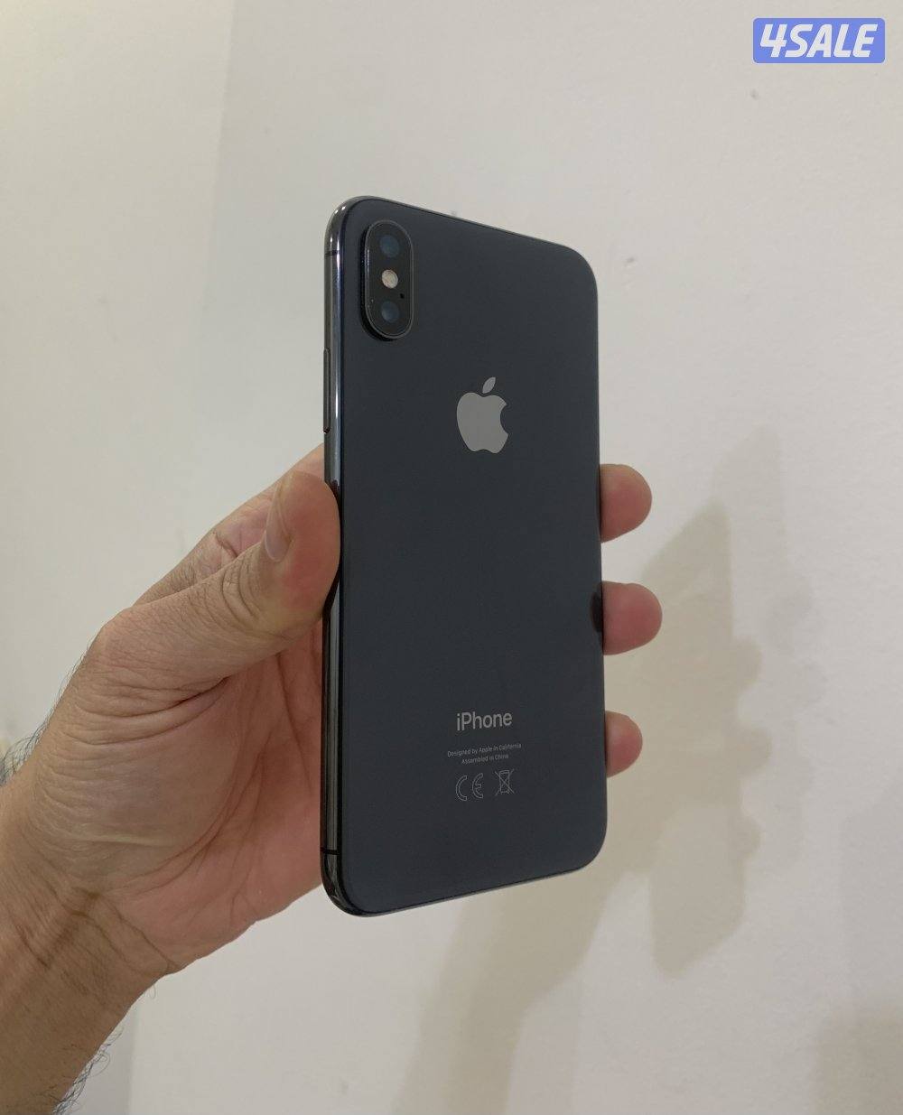 للبيع ايفون X سعة 256 جيجا أسود نظيف جدا0
