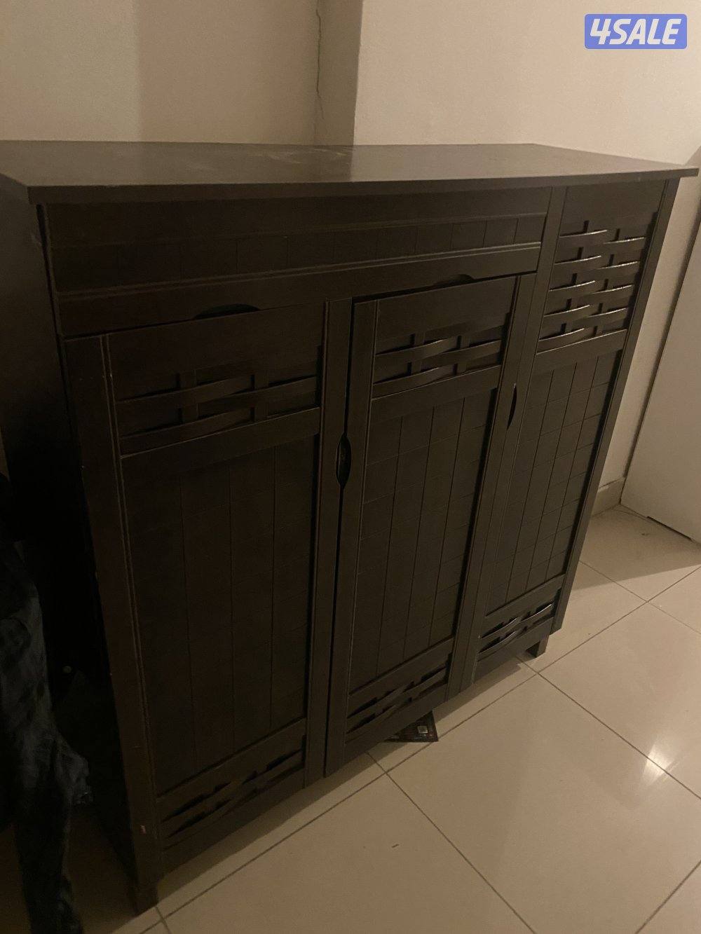 wooden brown shoes rack4