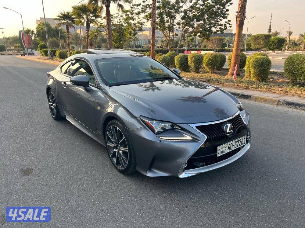 للبيع لكزس RC 200t ( شـرط الـفـحـص ) عـداد 122 فـقـط0