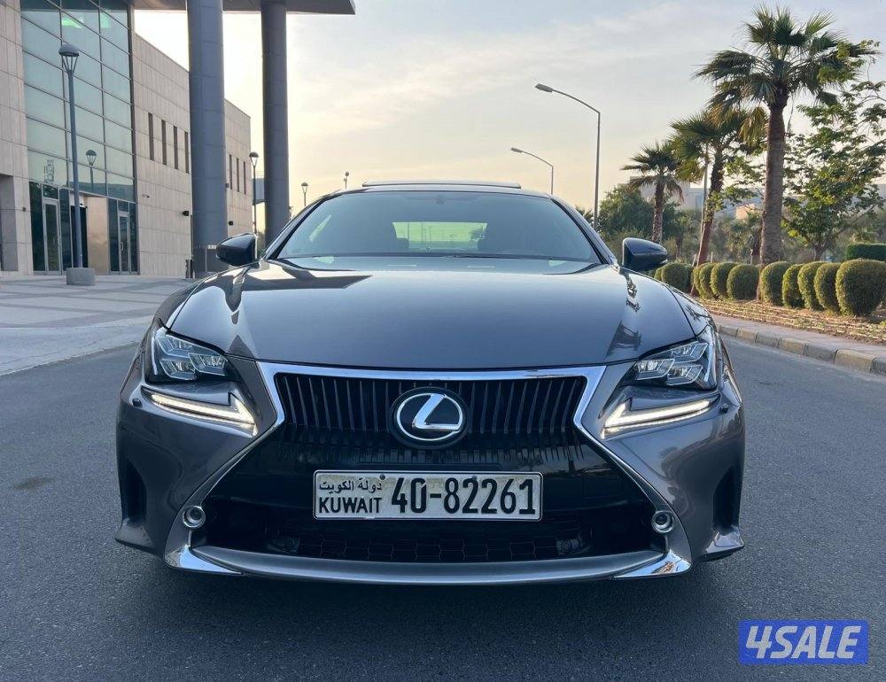 للبيع لكزس RC 200t ( شـرط الـفـحـص ) عـداد 122 فـقـط1