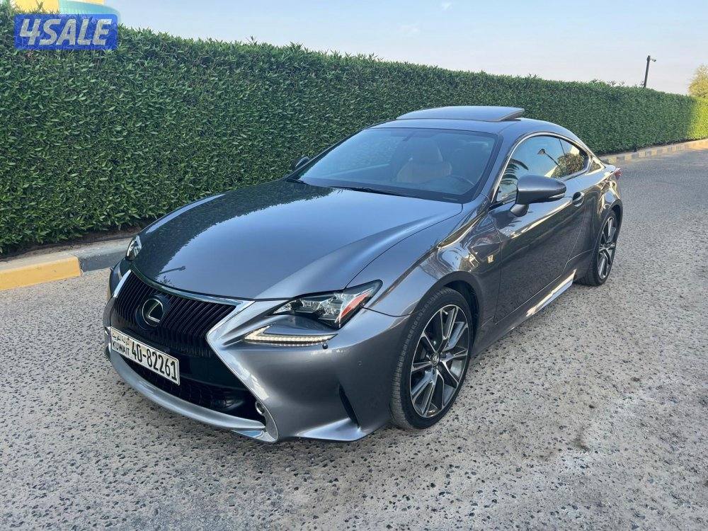 للبيع لكزس RC 200t ( شـرط الـفـحـص ) عـداد 122 فـقـط2