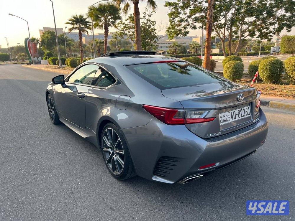 للبيع لكزس RC 200t ( شـرط الـفـحـص ) عـداد 122 فـقـط4