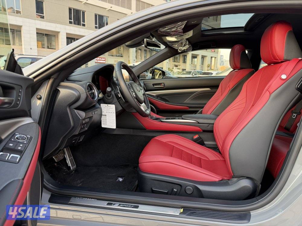 لكزس RC350 موديل 2023 عداد 14 الف كامل المواصفات كفالة وسيرفيس مجاني2