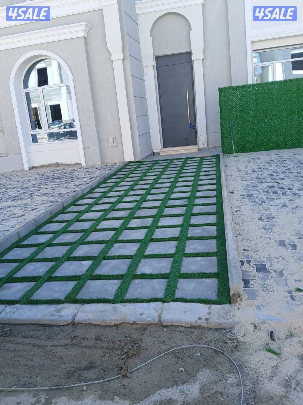 معلم بلاط متداخل وتنسيق حدائق4