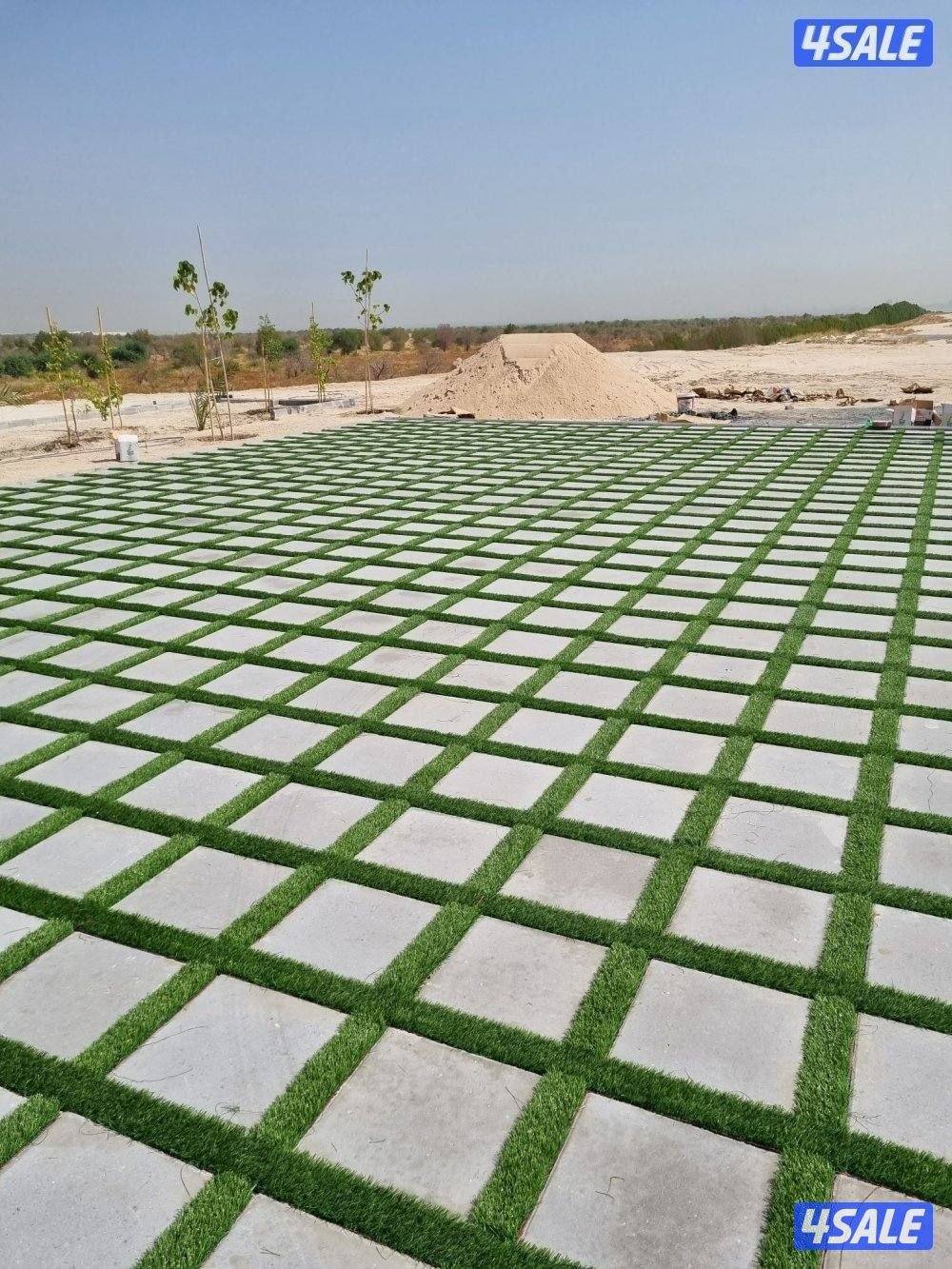 معلم بلاط متداخل وتنسيق حدائق3