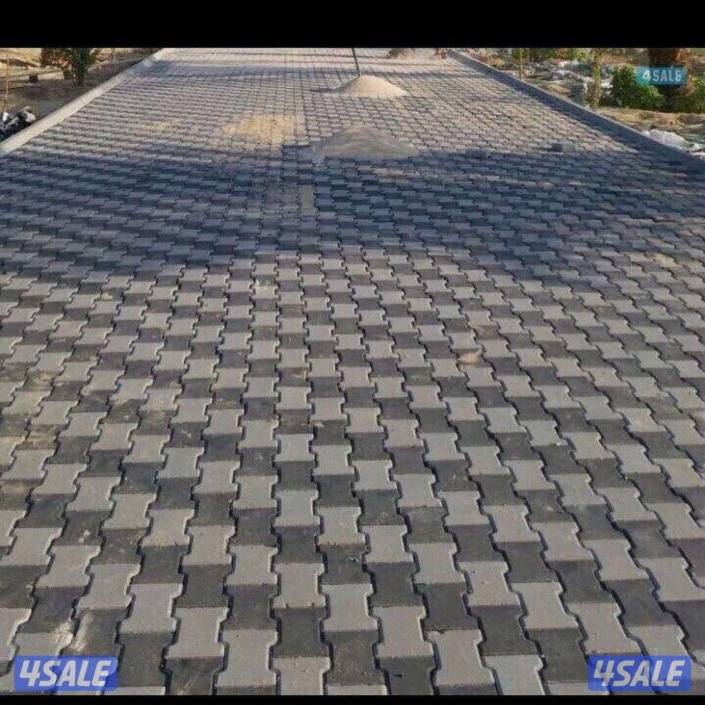 معلم بلاط متداخل وتنسيق حدائق6