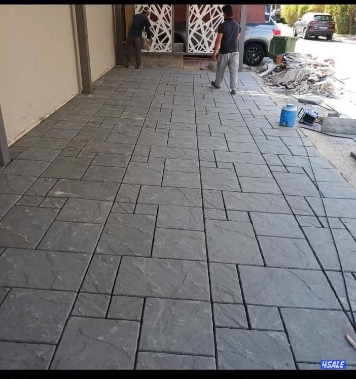 معلم بلاط متداخل وتنسيق حدائق7