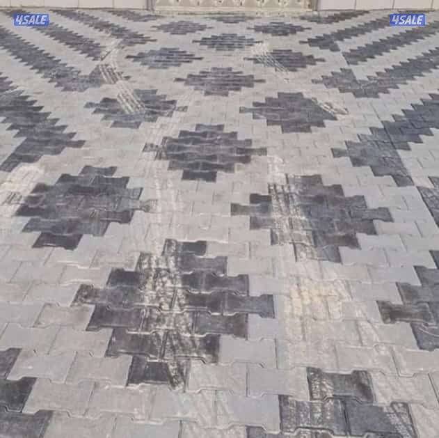 معلم بلاط متداخل وتنسيق حدائق9